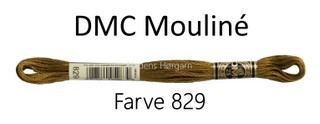 DMC Mouline Amagergarn farve 829